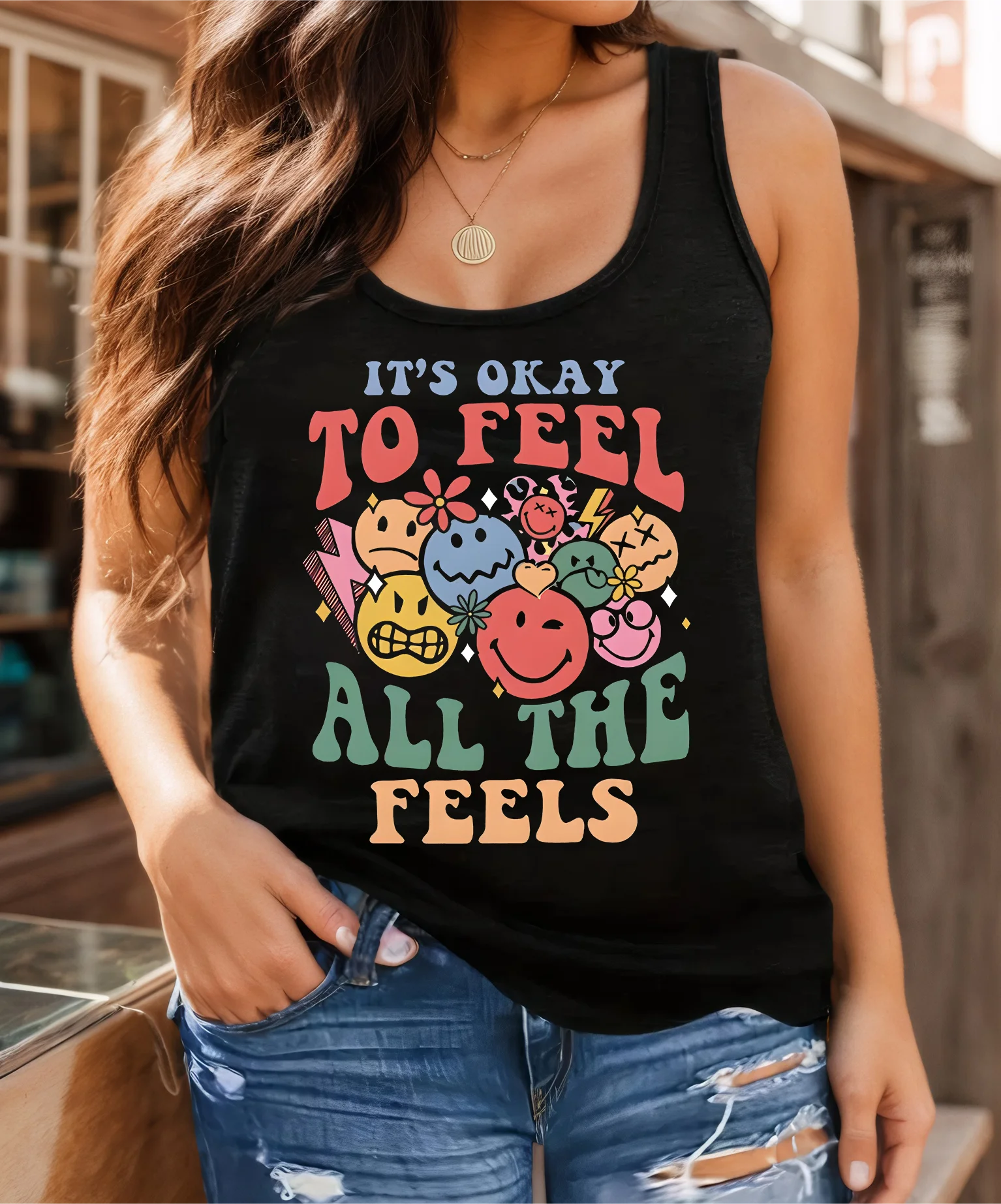 Camisetas sin mangas de talla grande para mujer, Tops sueltos con estampado de letras, ropa de verano para mujer, camisola negra de gran tamaño, chaleco, gran oferta