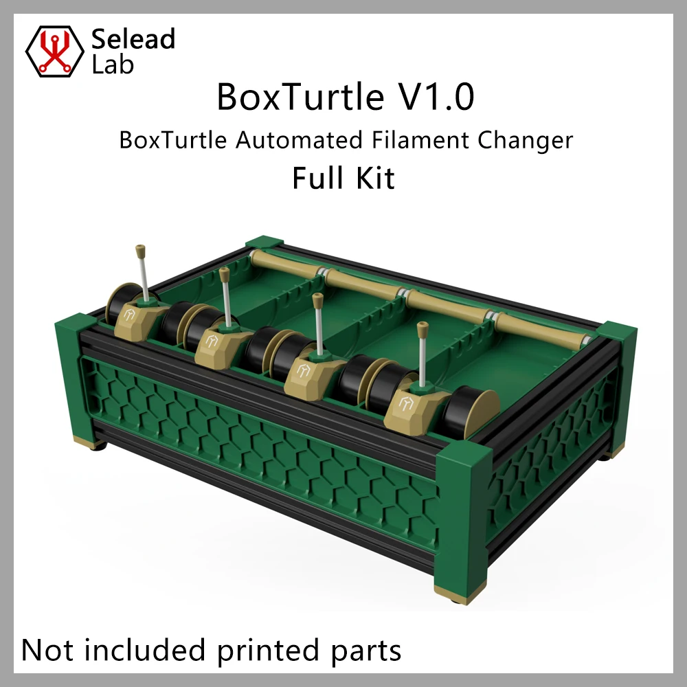 Seleadlab BoxTurtle Voron Filament Full Kit AFC Lite Board Części do drukarek 3D dla typu B MMU Voron2.4/Trident DIY AMS Klipper