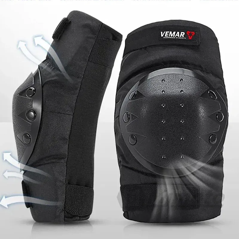 

Motocross Knee Brace & Elbow Guards Set MTB MX Bike Motorcycle Riding Protective Pads Sports Knee Support Gear for Off-Road Ride