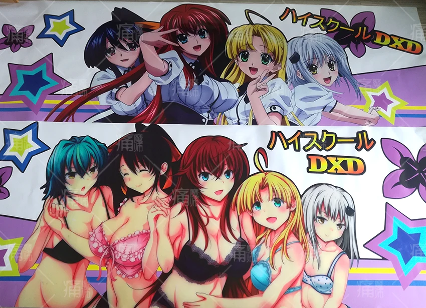 DIY Japanese Anime Sticker Highschool DXD Cute Girls Car Body Stickers Racing Drifting ACGN Decals Itasha G Festa Cartoon Show