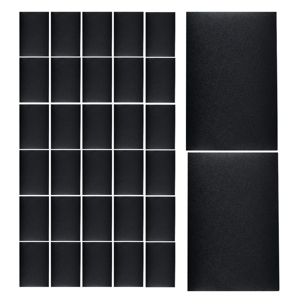 

50 Pcs Chalkboard Label Stickers Labels for Containers Adhesive Dry Erase Black Wall Glass Canister Kitchen