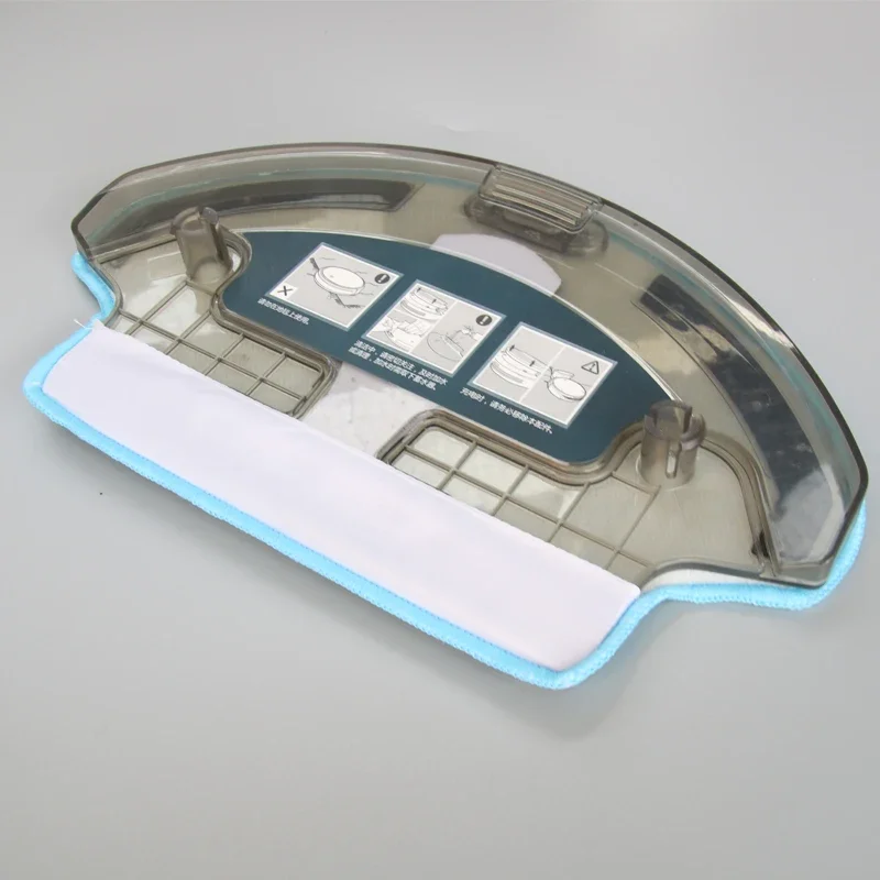 قطع غيار للمكنسة الكهربائية الروبوتية Ecovacs Deebot M80 PRO ، 1 خزان مياه وقطعة قماش ممسحة