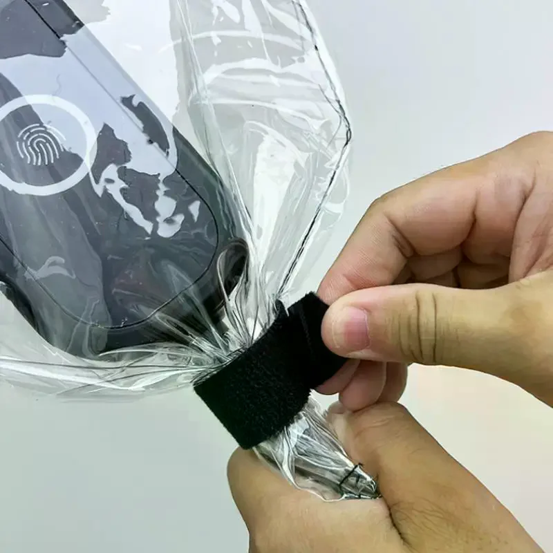 

Waterproof Charger Rain Cover Electric Car Dustproof Control Box Waterproof Bag Plug Row Motor Vehicle Plug Protector Outdoor