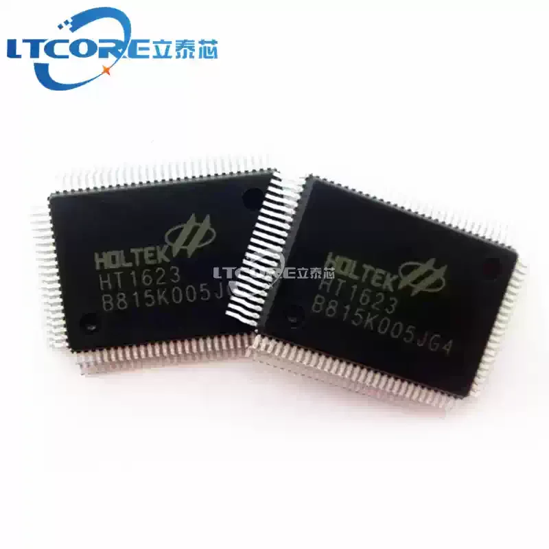 2-10pcs HOLTEK New Genuine HT1623 QFP100 LCD Display Driver IC Exclusive 384 Dot Matrix