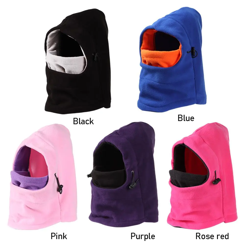 High Quality Kids Winter Fleece Neck Warm Full Face Balaclava Hat Ski Mask Hood Cap Children Cap Kids Accessories Kids Hats