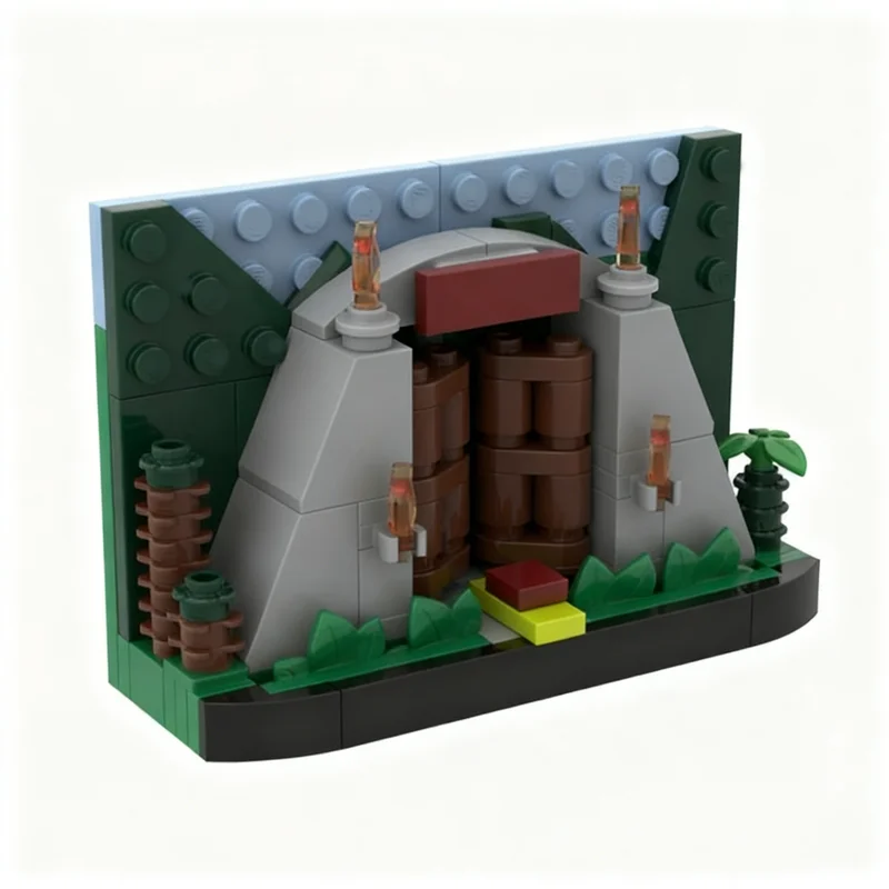111 Parça MOC Park Kapıları TV - Kids Education Park incelemesi ve fiyatı