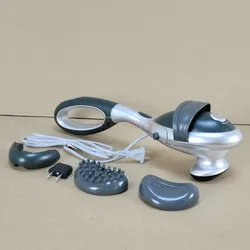 Muscle Relax Full Body Vibrating Massager Machine Electric Infrared Comb Brush Massage Rechargeable Home Office Use For Parents