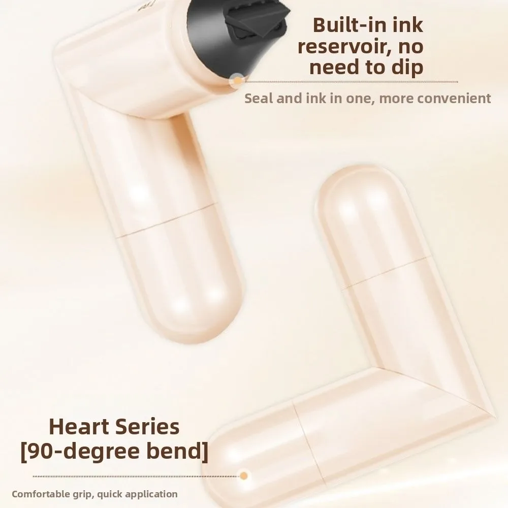 New Waterproof Eyeliner Stamp Quick Dry Black Color Eye Liner Stamp Portable Rotatable Eyeliner Stamp Pen