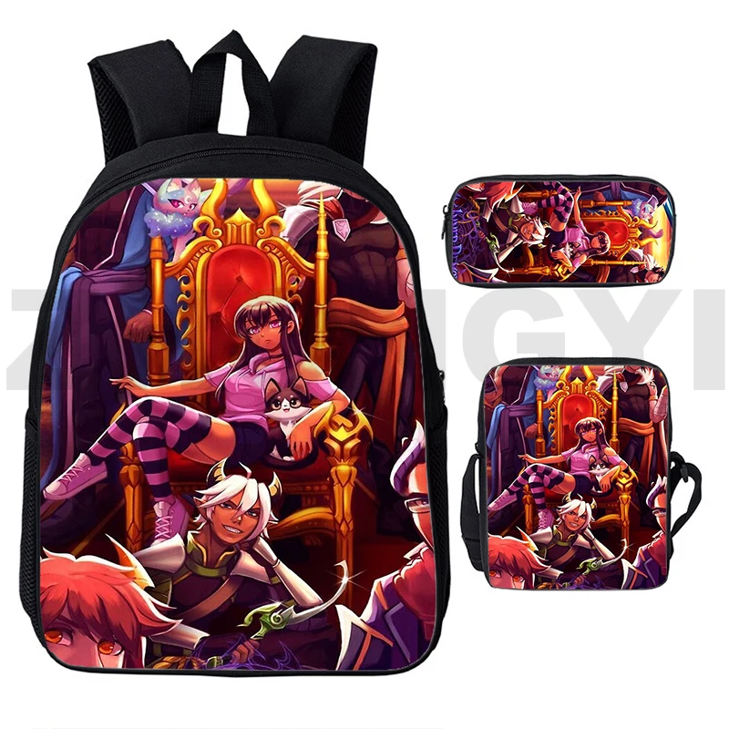 

Hot Aphmau Backpack 12/16 Inch As A Cat Backpacks for School Teenagers Girls 3D Anime Bags Travel Mochilas Para Mujer Back Pack