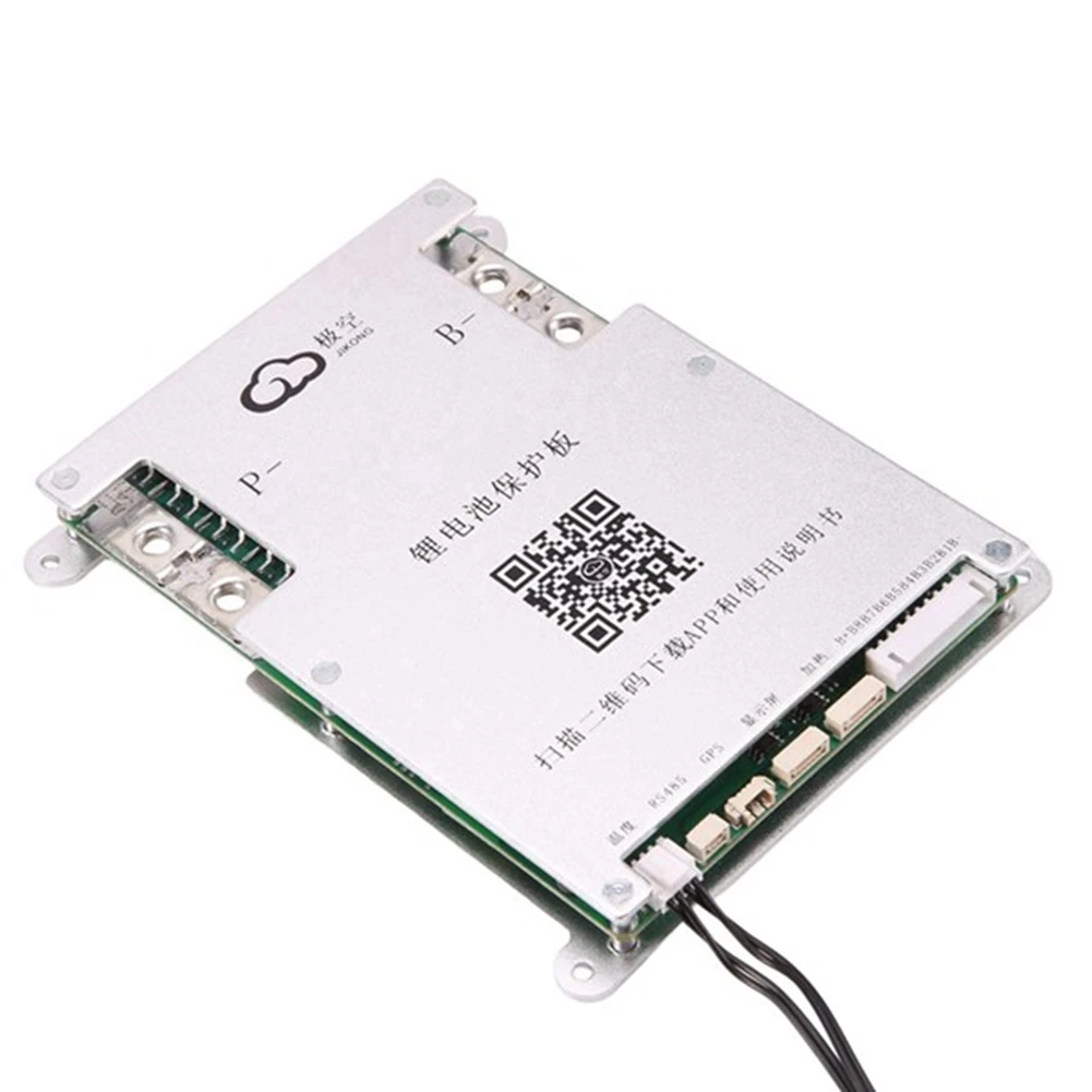 AED7-JK BMS 4S 5S 6S 7S 8S 200A Smart BMS Smart BMS Built-In Bluetooth APP Support LCD 12V 24V 3S (C)