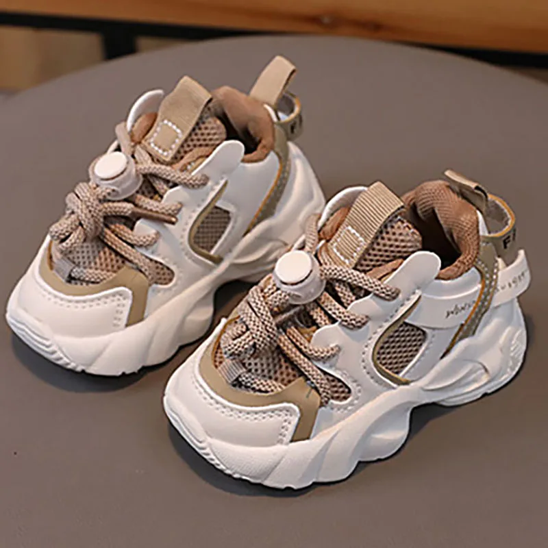 Spring Sport Shoes For Baby Mesh Breathable Infant Children's Toddler Shoes Ergonomics Lightweight Soft-soled Sneakers Kids