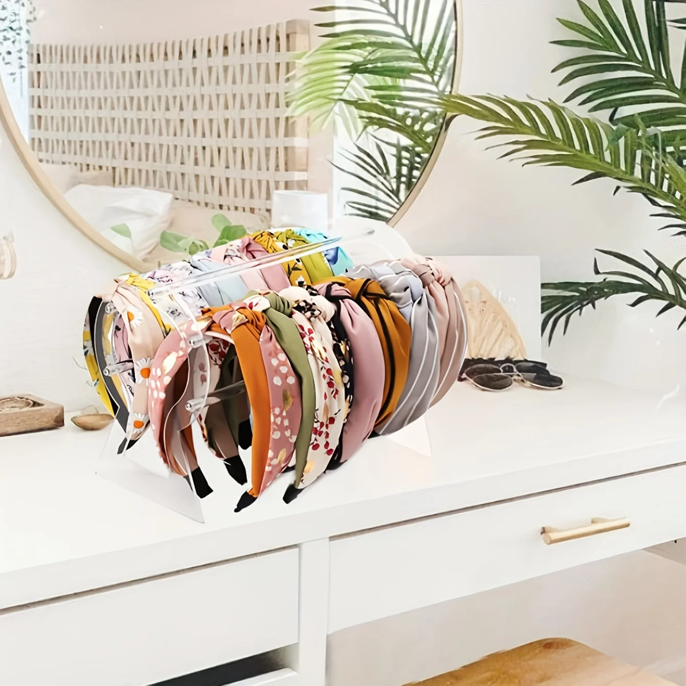 Acrylic Headband Holder Display Stand