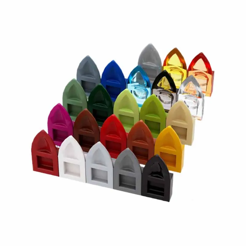 25 pièces MOC compatible 49668 conseil spécial 1x1 et dent compatible brique bricolage installation bloc de construction granule jouet pour enfants