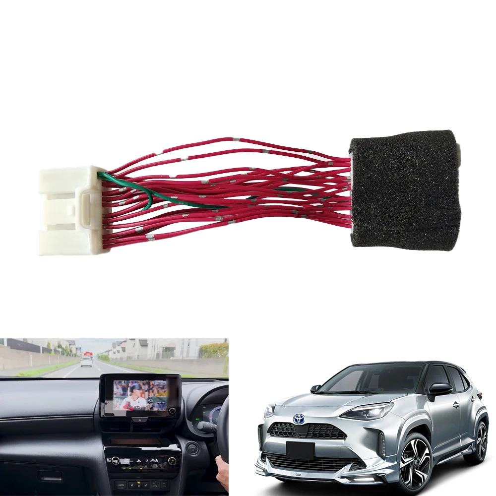 TV & navigation system canceller for Yaris Yaris Cross GR Yaris  TV viewing & navigation system operation while driving