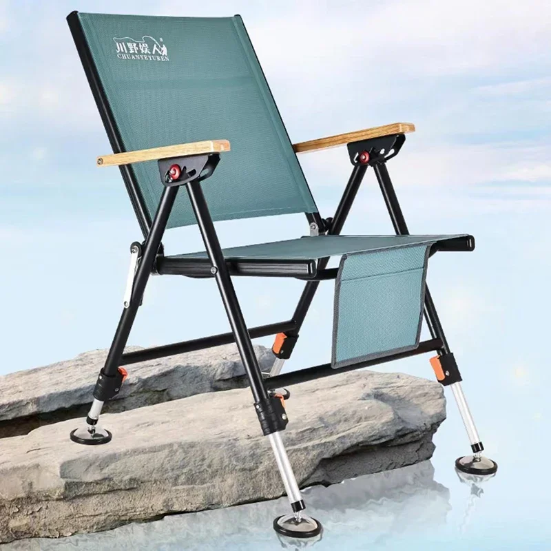 

Portability All Terrain Fishing Chairs Fold European Style Top Grade Fishing Chairs Travel Outdoor Furniture Sedia Da Pesca FYFC