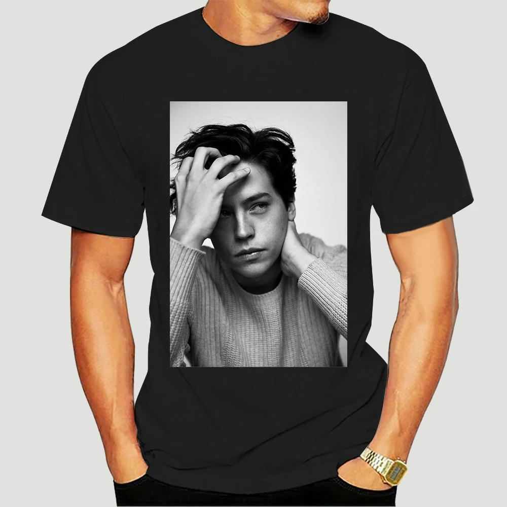 Cole Sprouse T Shirt Cole T-Shirt Short-Sleeve 100 Percent Cotton Tee Shirt Funny Streetwear Graphic Man Plus size Tshirt 0430E