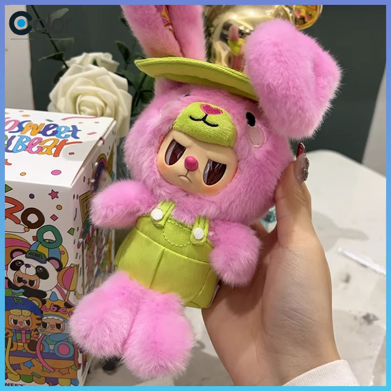 

Chao Sweet Rebel Bear Sweet Zoo Series Blind Box Articulation Mobility Vinyl Plush Doll Popular Pendant Christmas Present