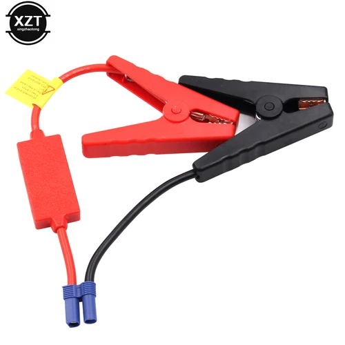 Clip de Cable de fuego, Cable de puente, conector EC5, abrazadera de cocodrilo, batería de refuerzo para salto de coche, arrancador de emergencia, accesorios para coche, 1 ud.