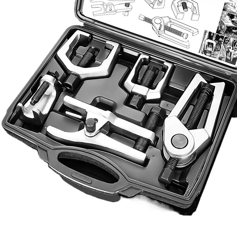 

Инструмент для удаления шаровой головки Автомобильный съемник шаровой головки Нижний поворотный рычаг Рулевая тяга Удаление шаровой головки Тяга Экспортная модель лошади