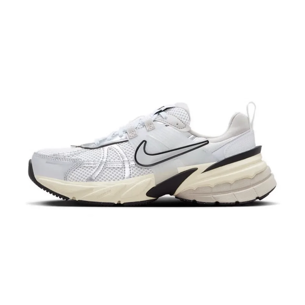 Nike V2K RUN Women's Retro-Inspired Versatile Casual Running Shoes, Slip-Resistant and Durable Outsole FD0736-100