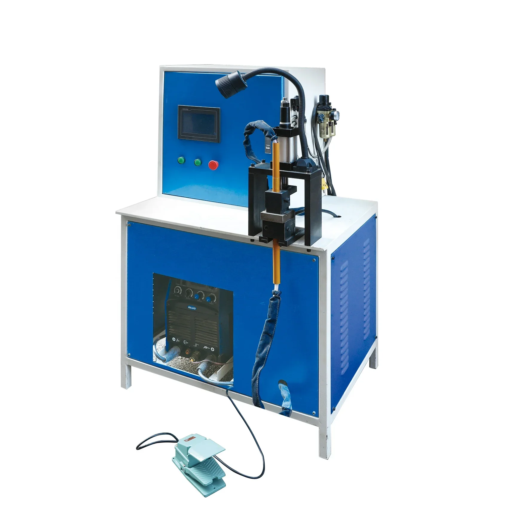 TIG Welding Machine GTAW Heliarc Electric Arc Stepper Control  Non-Consumable Electrode Filler Metal added by hand