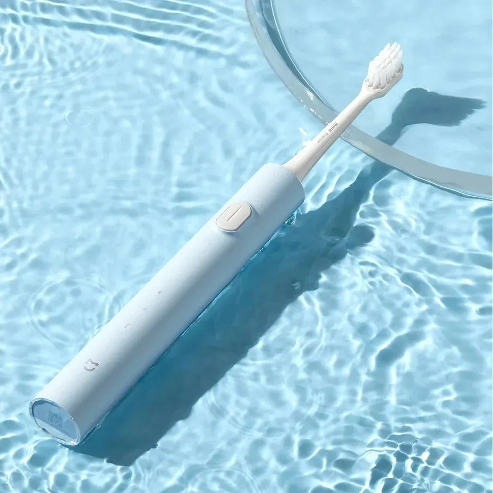 XIAOMI-cepillo de dientes eléctrico MIJIA T200, recargable por USB, para blanquear los dientes, vibrador ultrasónico, resistente al agua IPX7