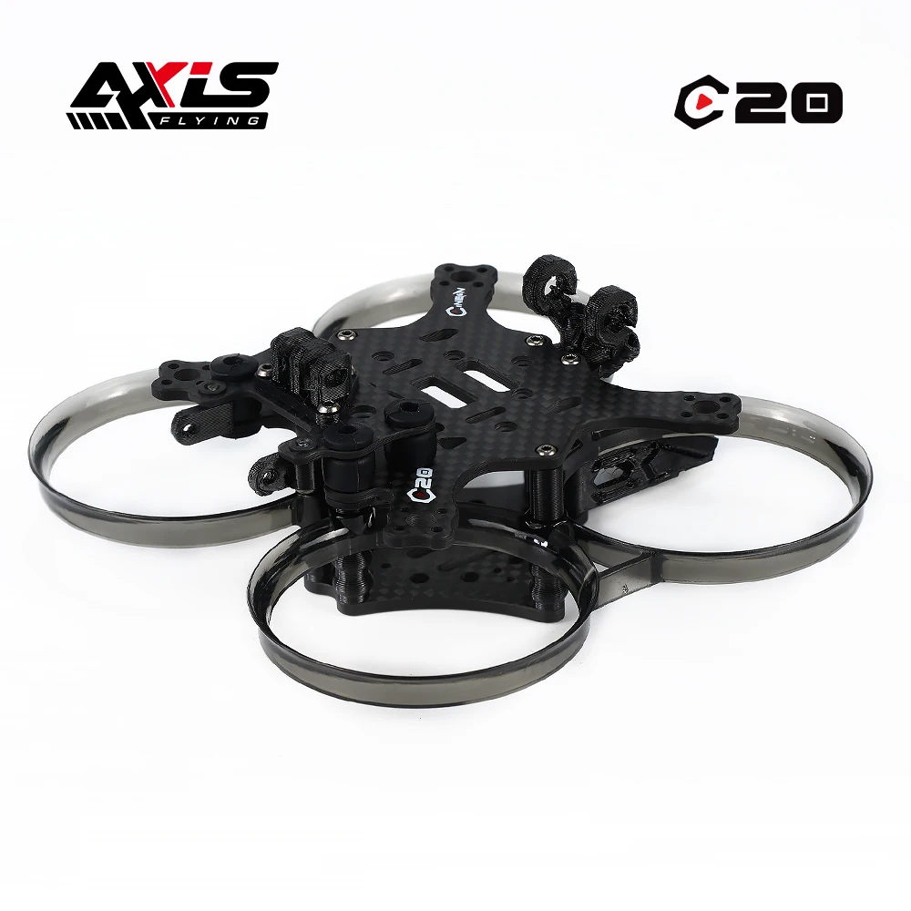 

Axisflying Cineon C20 V2/2-дюймовый комплект рамы FPV с защитой Cinewhoop для FPV Freestyle Drone DIY Запчасти Версия O3