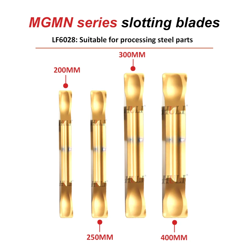 DESKAR 100% Original MGMN Series Steel Parts Blades MGMN200 250 300 400-F LF6028 CNC Lathe Turning Tool Carbide Grooving Inserts