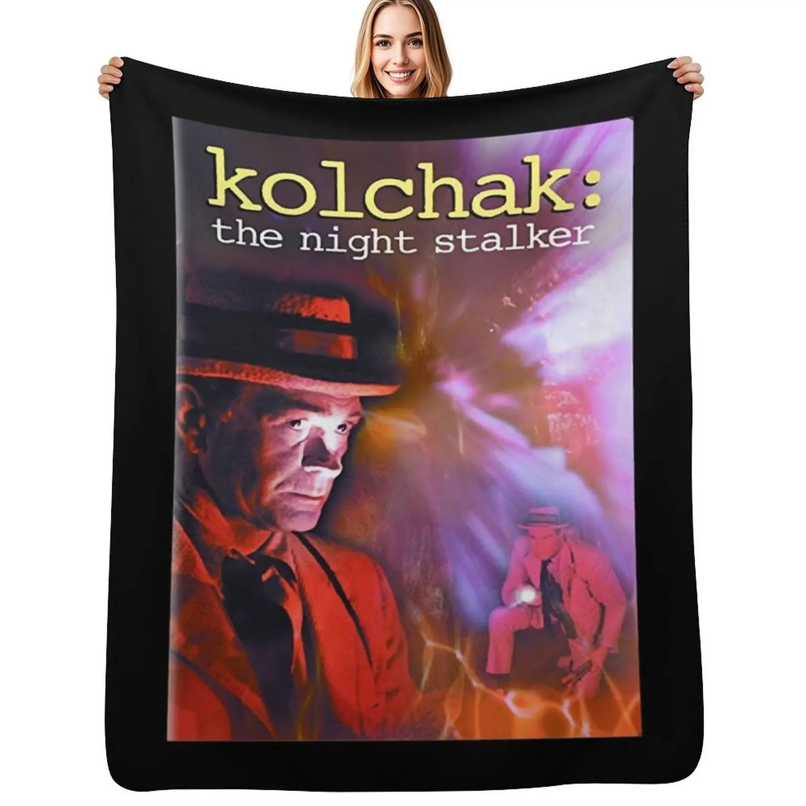 

Poster Mens Kolchak Night Stalkerthriller Small To Graphic Throw Blanket Cute Kid'S Luxury Throw Retros Blankets