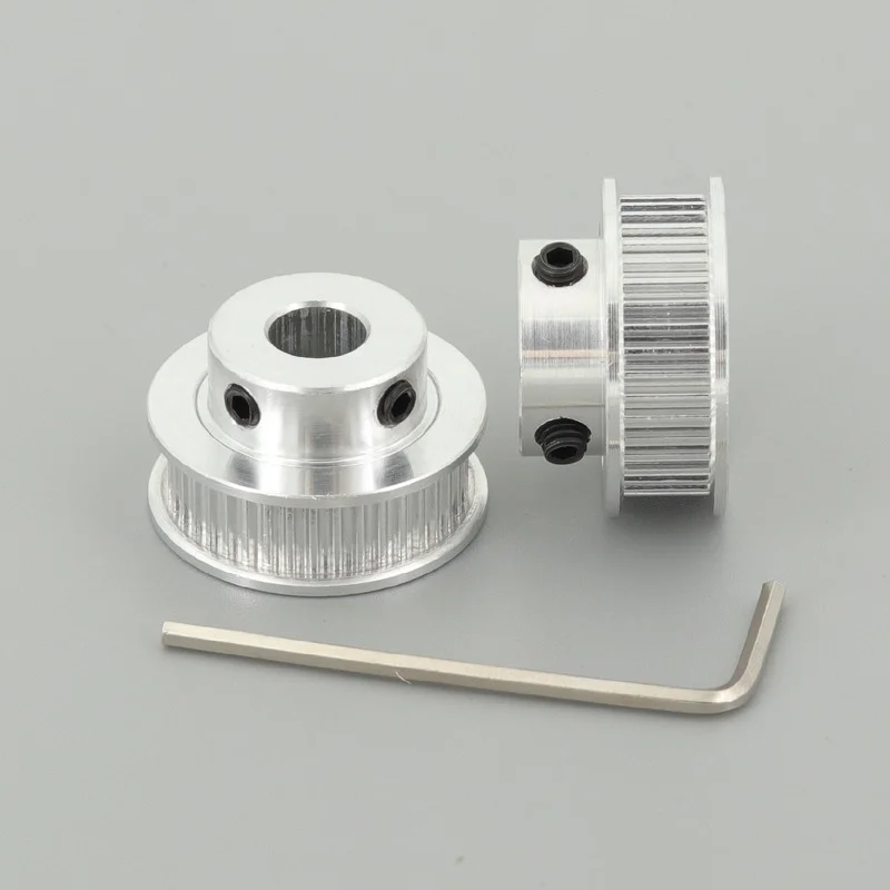 Gt2 40T Timing Pulley Belt  Bore5~15mm for Width 6/10/15mm GT2 Synchronous Belt 3D Printer CNC Parts  BF Type Pitch 2mm Polea