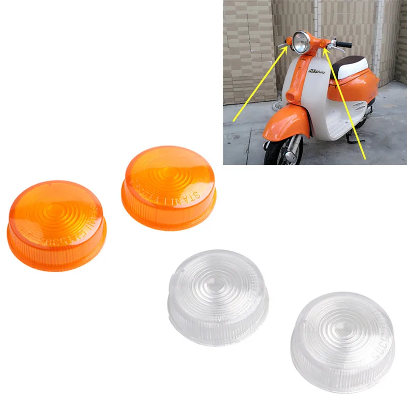 For Dio50 DIO 50 Giorno AF24 Motorcycle Scooter Turn Signal light Cover Turn Signal Lamp Glass Cover