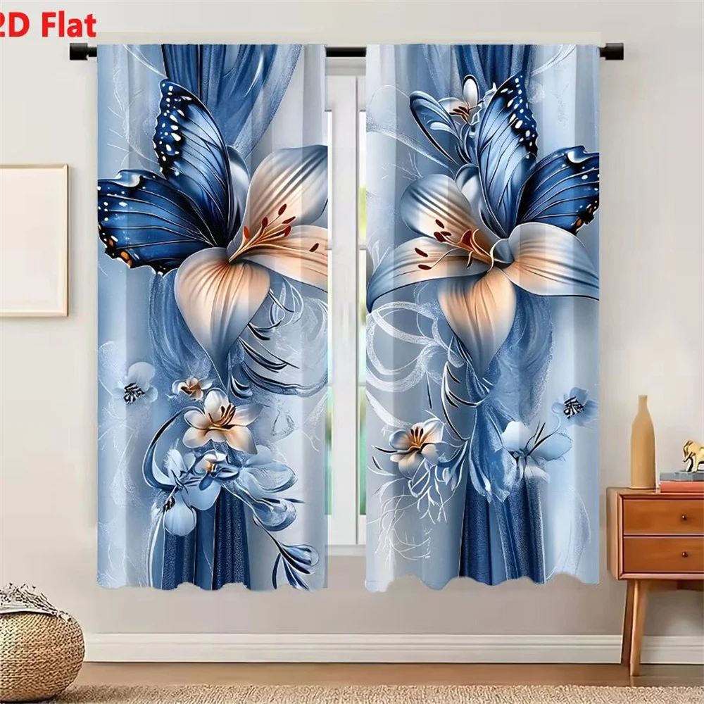 2Pcs Curtains Please provide the product content details so I can generate the title for you. Window Drapes for Bedroom Room Dec