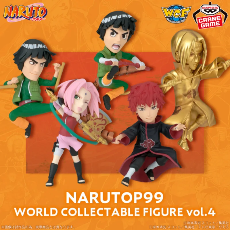

In Stock Bandai Original Banpresto Wcf Naruto Sakura Lee Action Figure Model Doll Brand New Boxed Anime Characters Toys Model
