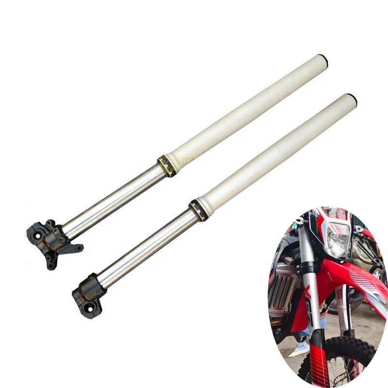 

Motorcycle Front Shock Absorber Front Fork Double 54-60mm For BSE ZUUMAV KAYO