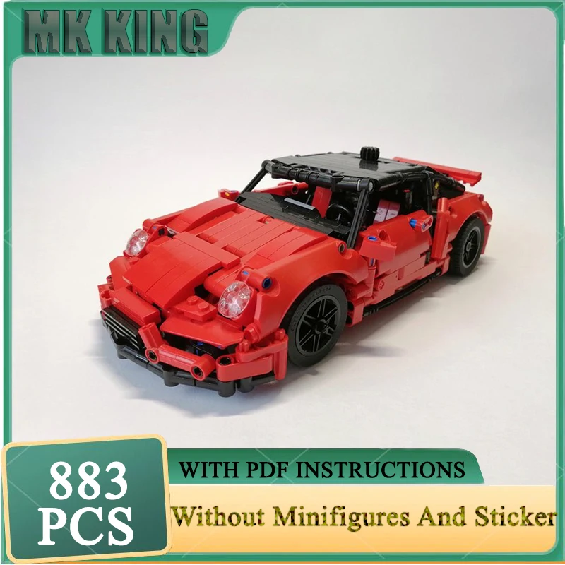 

Champion Speed Cars Moc Building Block Mix Competition Modular Building Model Technology Brick DIY Assembly Toy Holiday Gifts