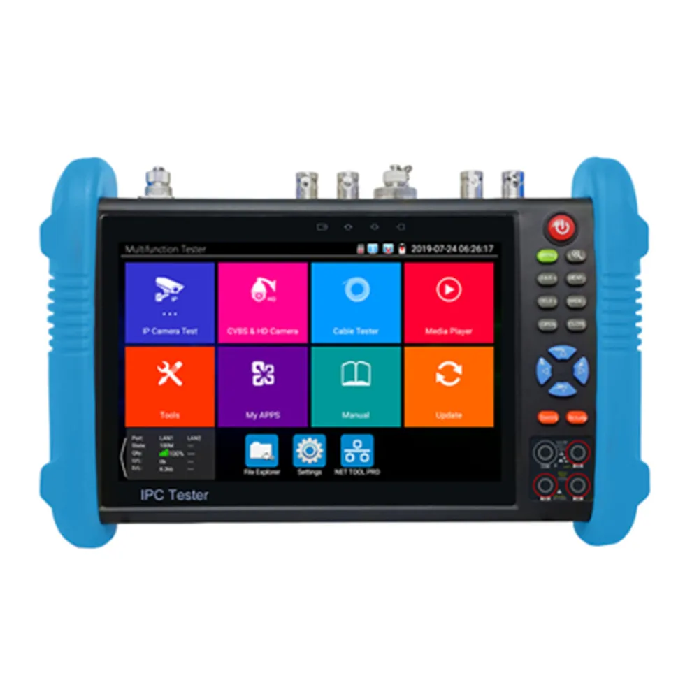IPC-9800MOVTADHS Pro IPC-tester Ondersteuning 8K IPC-camera en VGA 8MP AHD CVI TVI Test Wifi PTZ-kabeltester HDMI PoE CCTV-tester - afbeelding 2