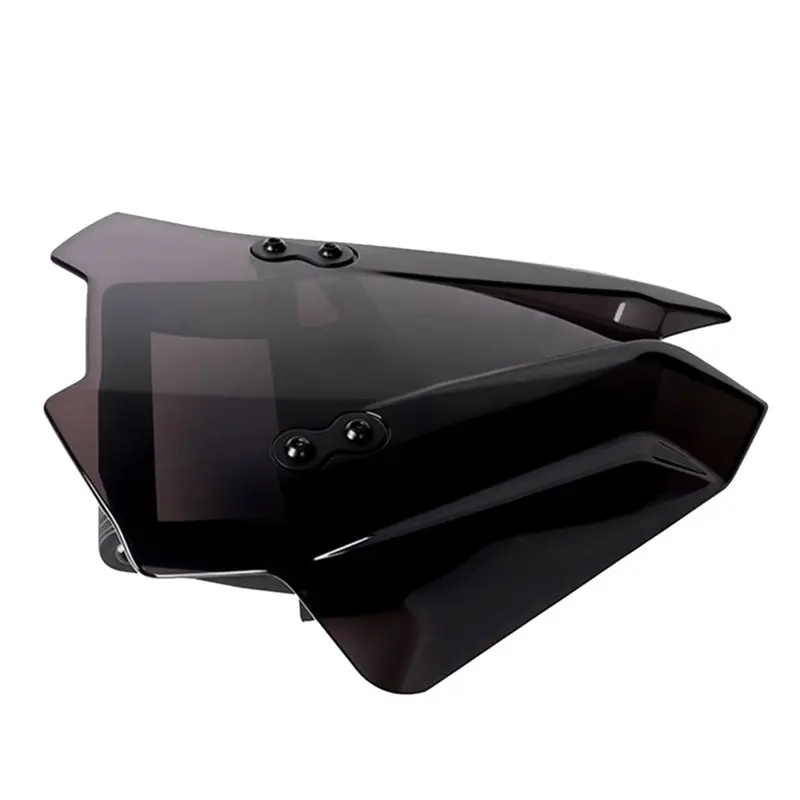 Stable-Windscreen Windshield Wind Screen Deflector Shield With Navigation Bracket For Kawasaki Z650 ER650 2017- 2019