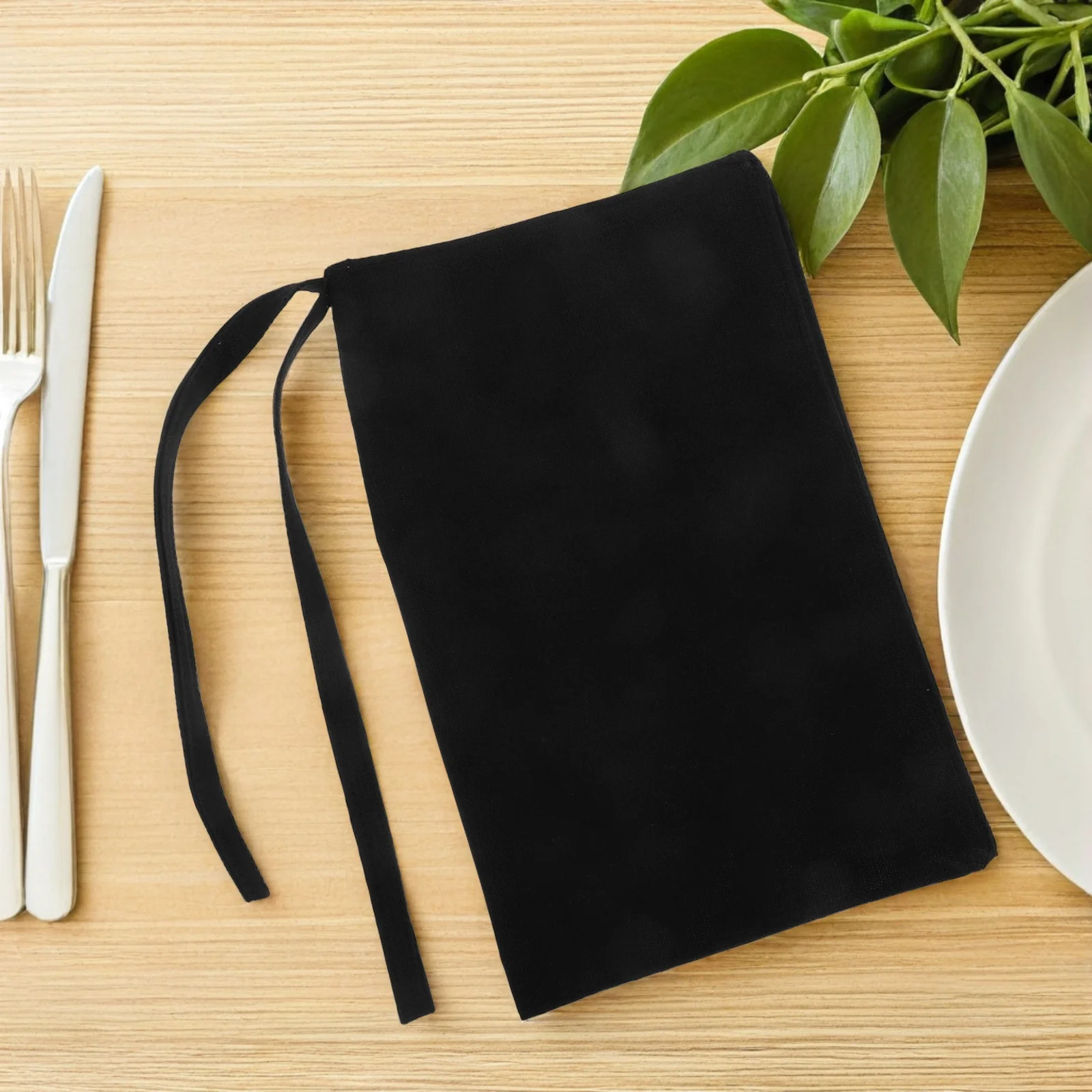 

2pcs Western Style Canvas Cutlery Pouch Camping Tableware Bag Portable Silverware Storage Organizer Outdoor Picnic Utensil