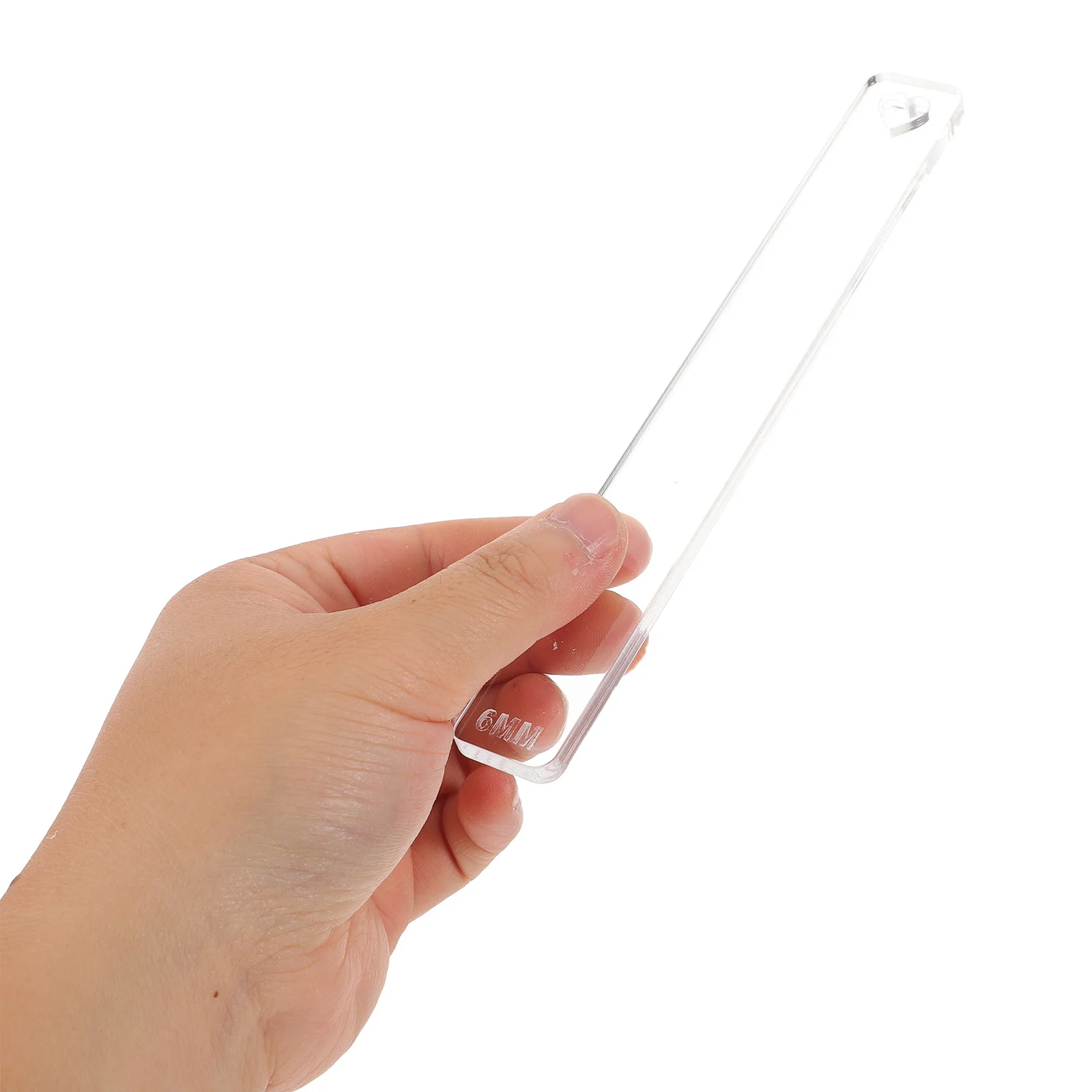 

10pcs Pottery Tools Set Acrylic Rolling Pin Guides 2/3/4/5/6Mm Clay Thickness Gauge For Polymer Ceramic Slab Rolling Measuring