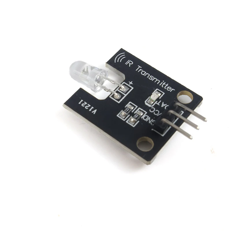 مجموعة وحدة استشعار وجهاز إرسال واستقبال الأشعة تحت الحمراء لاردوينو | نطاق 38 كيلو هرتز 10 متر | مجموعة زوج رقمي 5 فولت #4