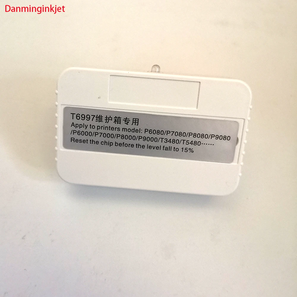 T6997 maintenance tank chip resetter for epson surecolor P6080 P7080 P8080 P9080 P6000 P7000 P8000 P9000 P7500 P9500 printer