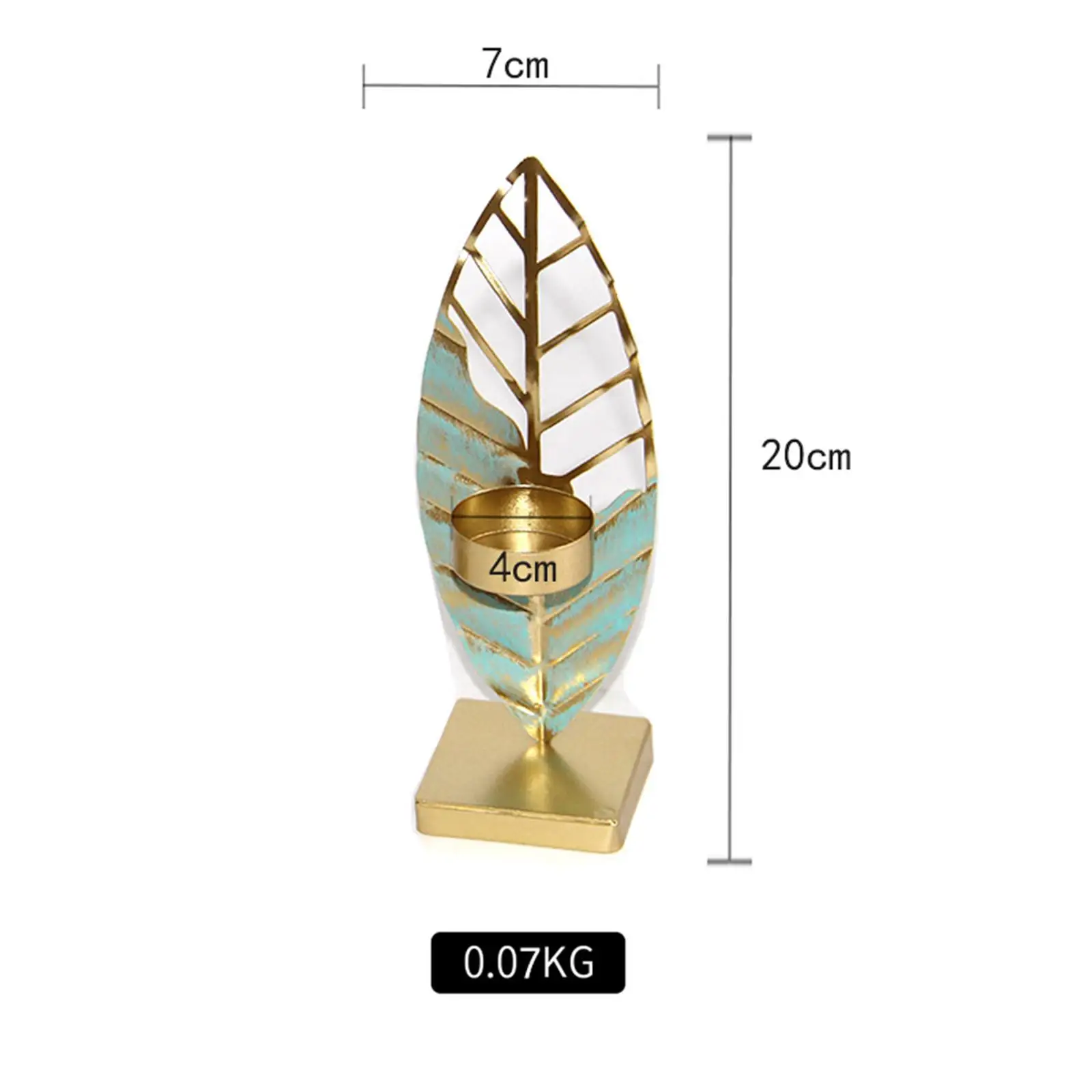 Tealight Candle Holder Leaf Candle Holder Candleholder Centerpiece for Living Room Table Decorations Bedroom Wedding Decor