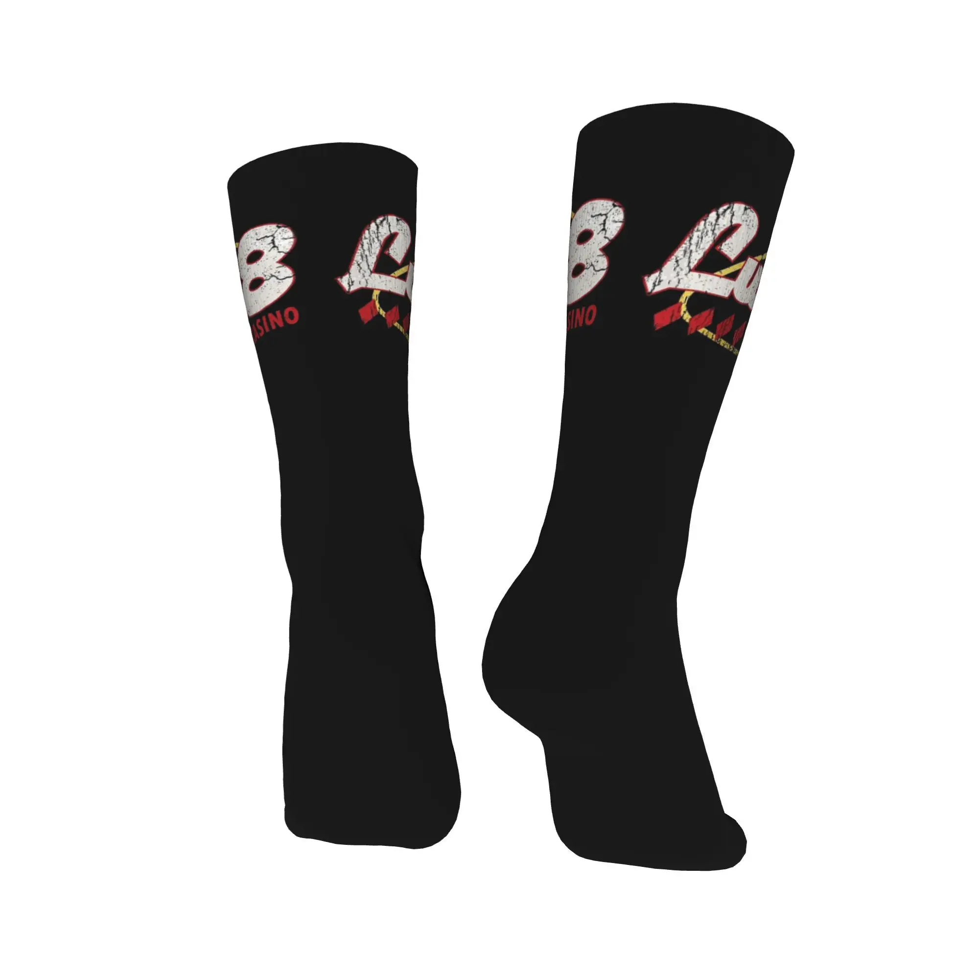 جميع المواسم لاكي 38 شعار الجوارب Harajuku جوارب امتصاص العرق الرياضة الأوسط جوارب أنبوبية لينة للرجال النساء هدية عيد ميلاد