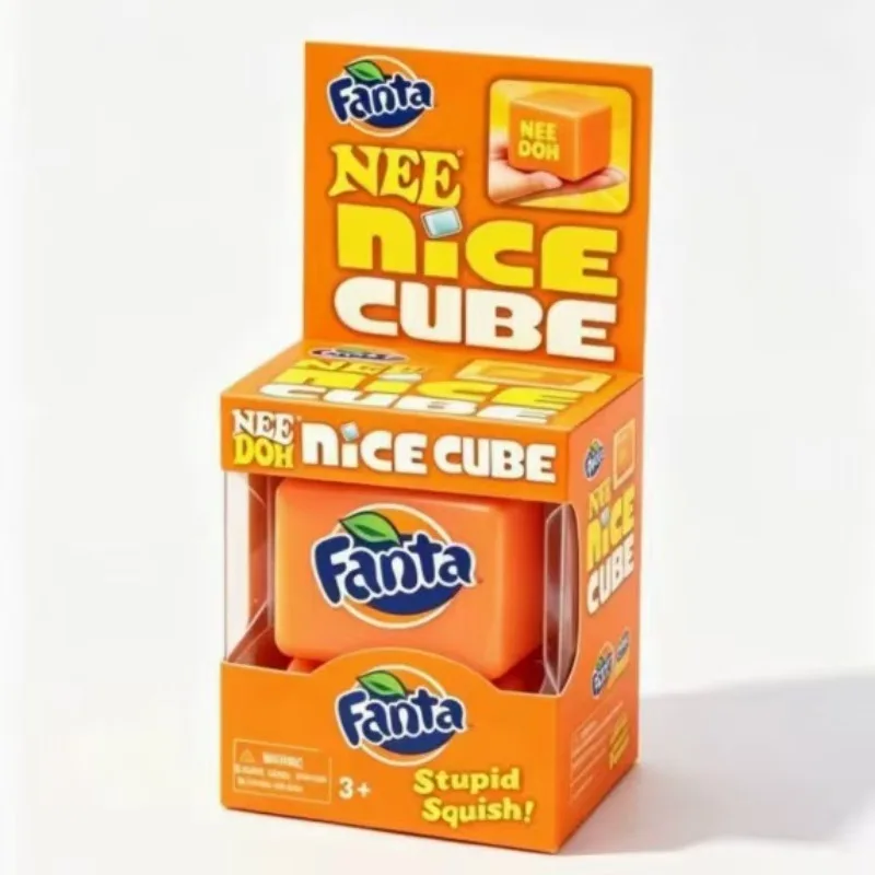 

Super popular Schylling Needoh Nice Cube sensory toy, pinch and pressure reducing cube, squeezable Fidget pressure reducing limi