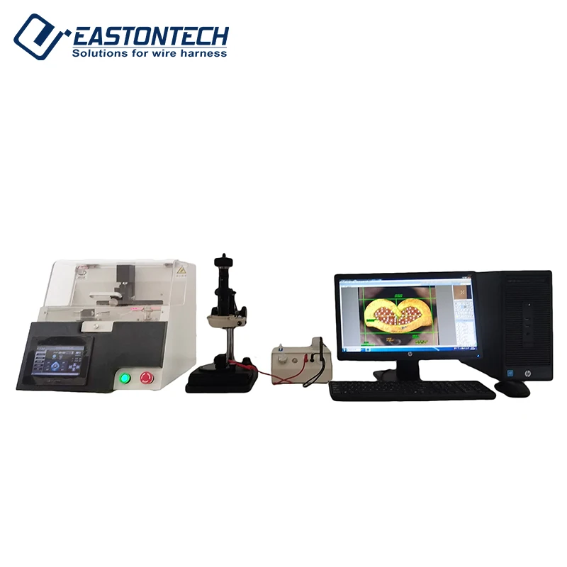 Eastontech EW-2555 Full Automatic Terminal Cross Section Analyzer Precise Terminal Crimping Analytical & Tester Analysis System