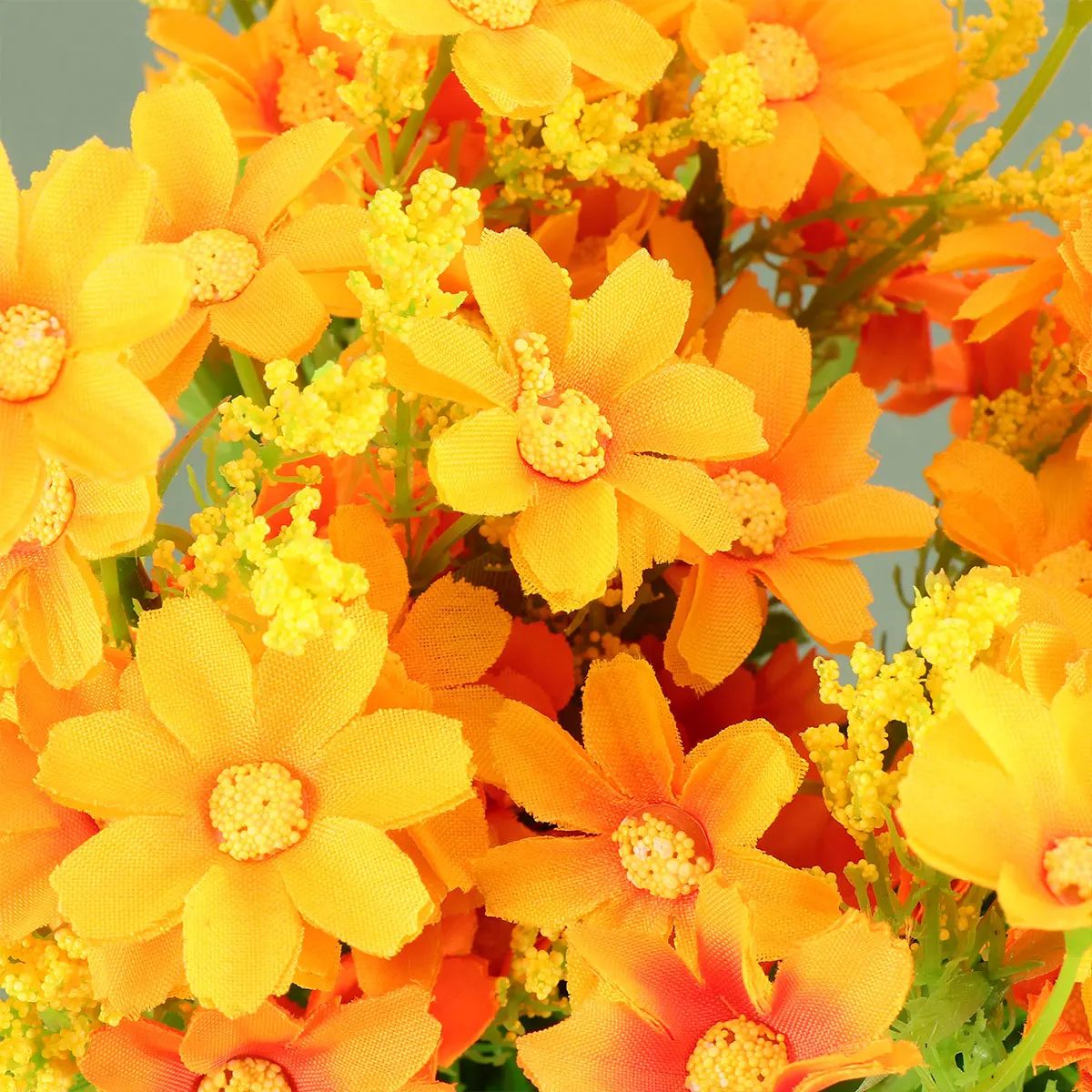 

Artificial Daisy Friendly Wedding Home Decor Plastic Marguerite Flowers Premium Material Room Cafe Restaurant