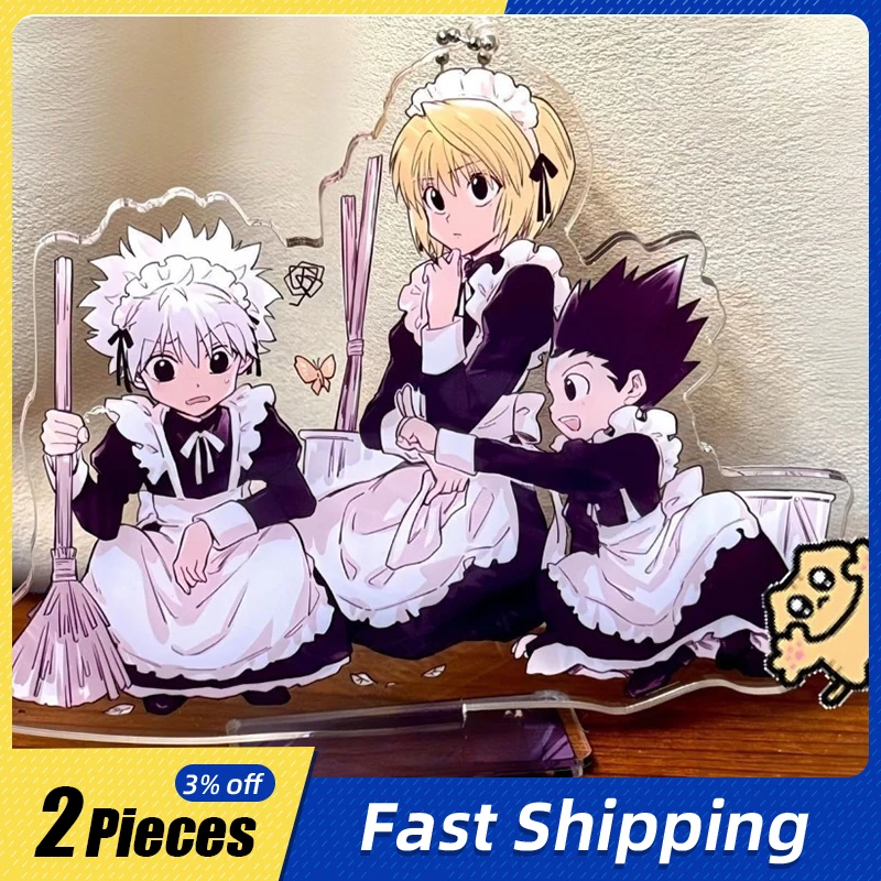 Figuras Acrílicas de Anime de 10cm/3.93in, Accesorios de Vestuario de Sirvienta, Decoración de Mesa, Coleccionables, Regalo de Cumpleaños, Manualidades