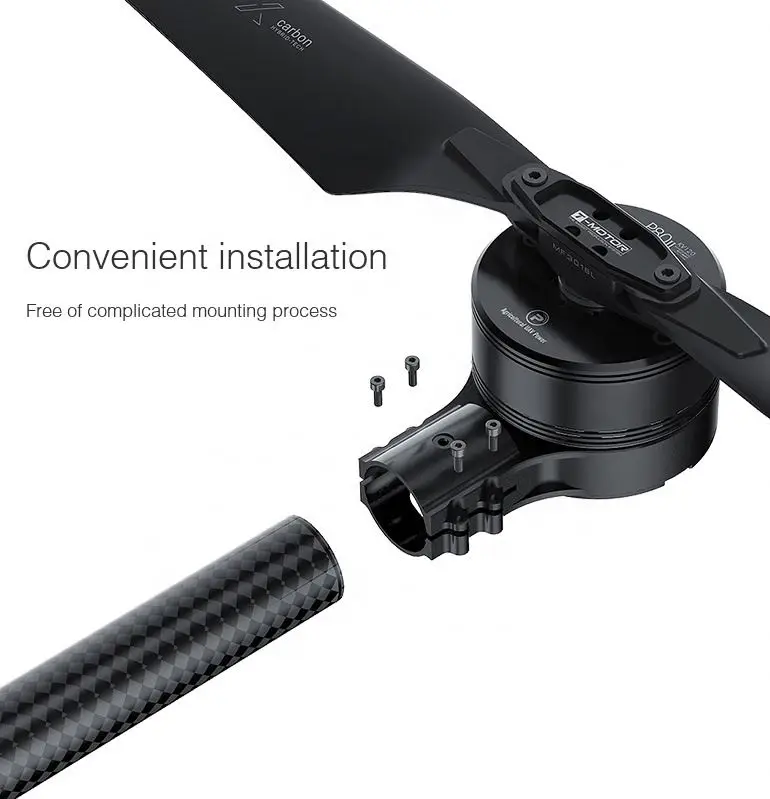 P80-X Waterproof High Performance Big Thrust Brushless Motor for Agriculture s Motor  with Propeller