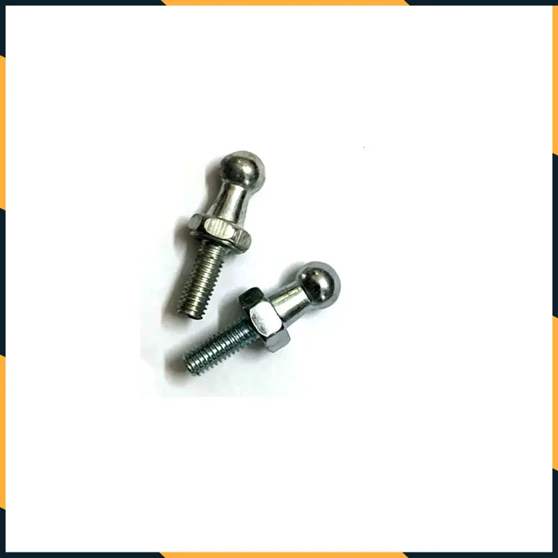 10mm M8 M6 Universal Lift Support Body Connection Boot Gas Damper Strut End Fitting Connector Ball Screw Bolt Pin Joint Valve