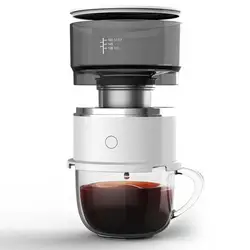 Mini Drip Coffee Maker Portable Automatic Nespresso Coffee Machine Drip Coffee Maker Travel Office Kitchen Household Appliances